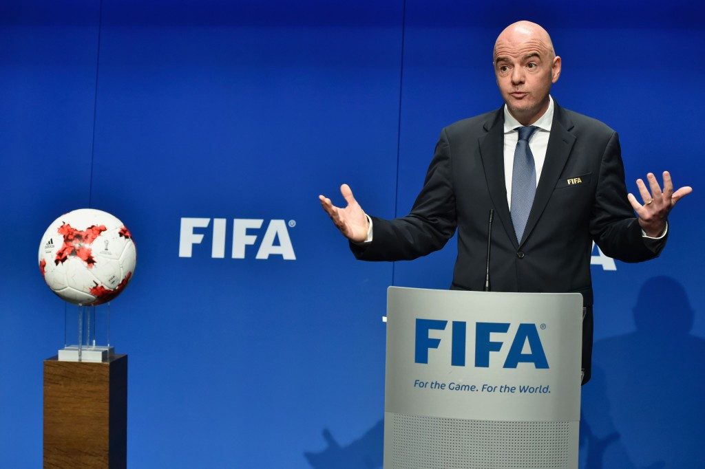 The UEFA President has fired a stark warning to FIFA counterpart Gianni Infantino ©Getty Images