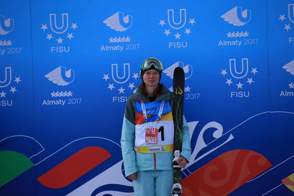 Galysheva retains crown as Kazakhstan dominate moguls at Winter Universiade