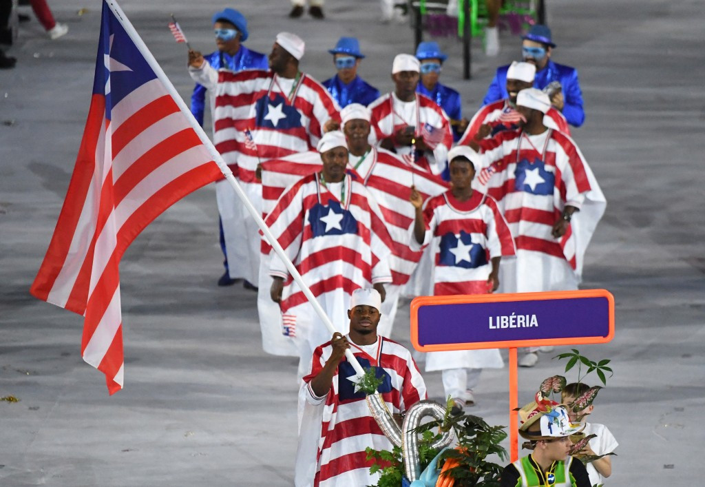 Liberia sent two athletes to the Rio 2016 Olympic Games ©Getty Images