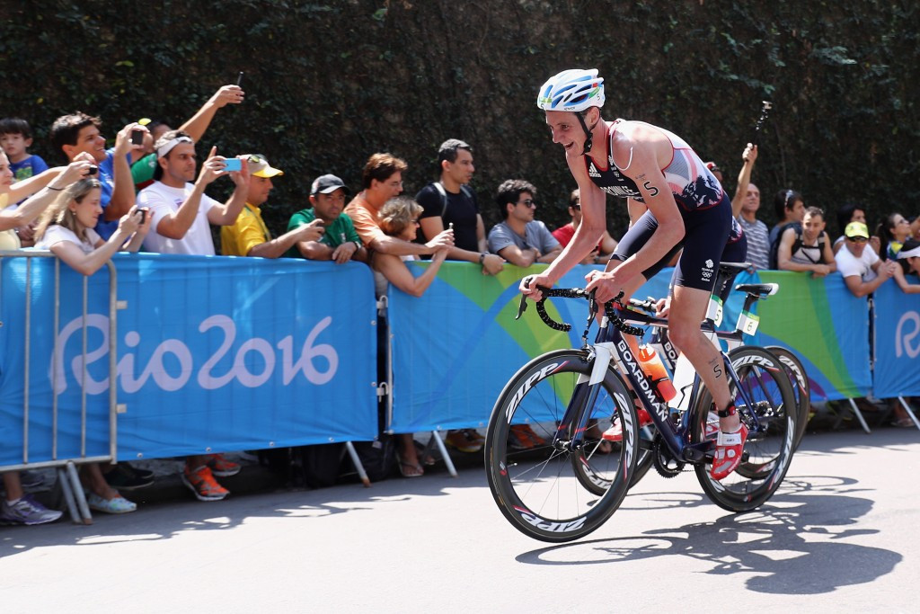 Alistair Brownlee won the Olympic title at Rio 2016 to defend his London 2012 crown ©Getty Images