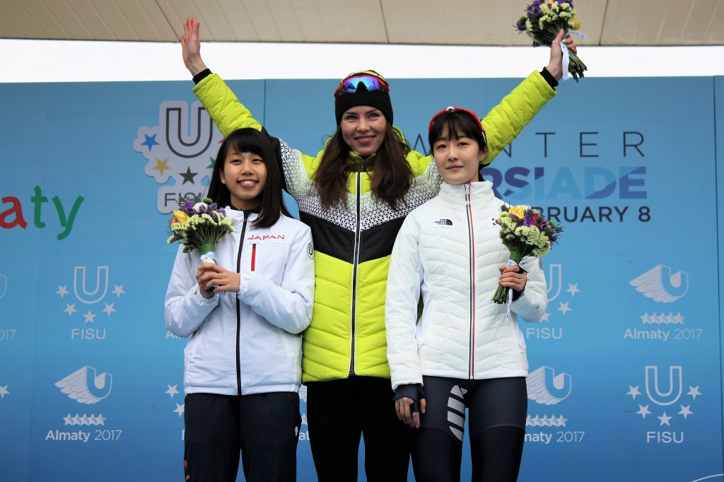In pictures: Speed skater Zuyeva delivers record-breaking win on day six of 2017 Winter Universiade