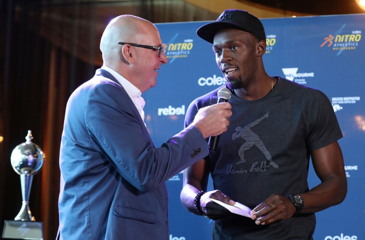 Usain Bolt, captain of the All-Stars, speaks of his hopes ahead of the first night of the Coles Nitro Athletics Melbourne series ©Getty Images