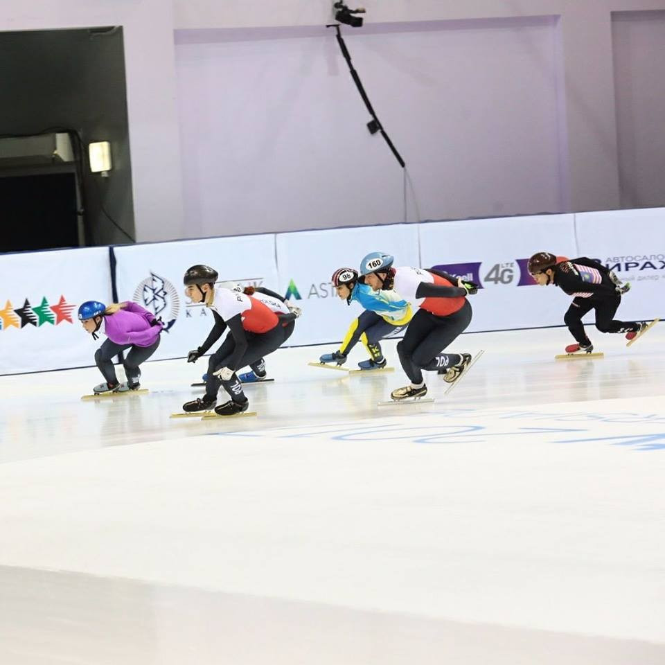 Short track speed skating practice took place today with competition due to start on Sunday (February 5) ©Almaty 2017