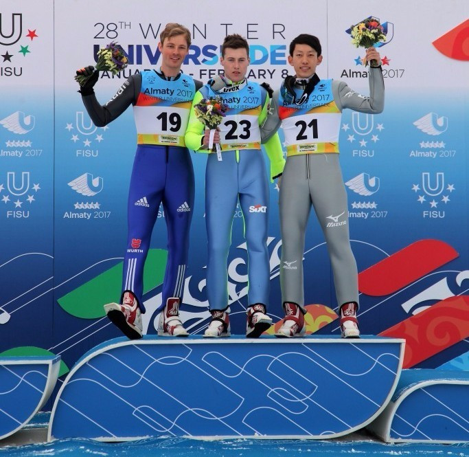 Poland's Cieslar claims Nordic combined mass start gold