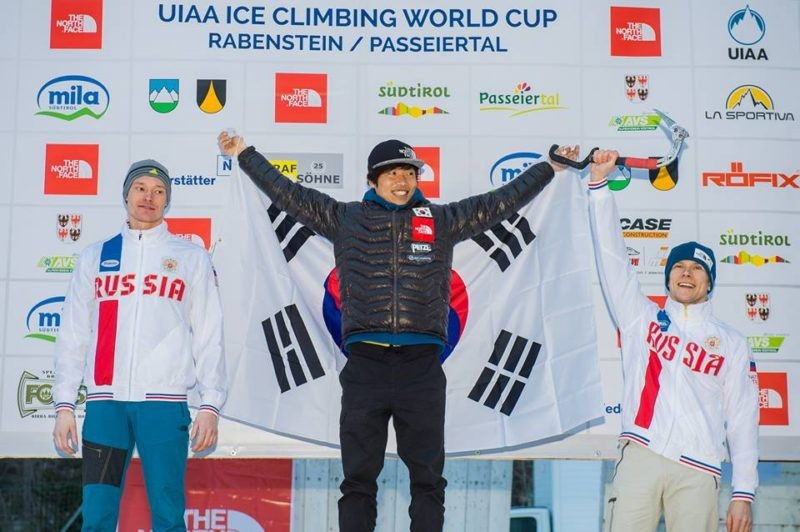 South Korea's Hee Yong Park will start as one of the favourites in the men's lead competition ©UIAA