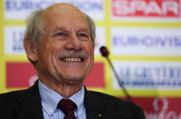 Hansjorg Wirz has served as European Athletics' President for 16 years 