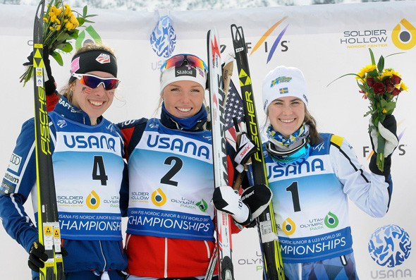 Norway's Johansen claims women's skiathlon crown at FIS Nordic Junior World Championships