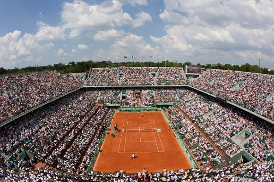 A retractable roof is due to be fitted on the Philippe Chatrier Court at Roland Garros ©Getty Images