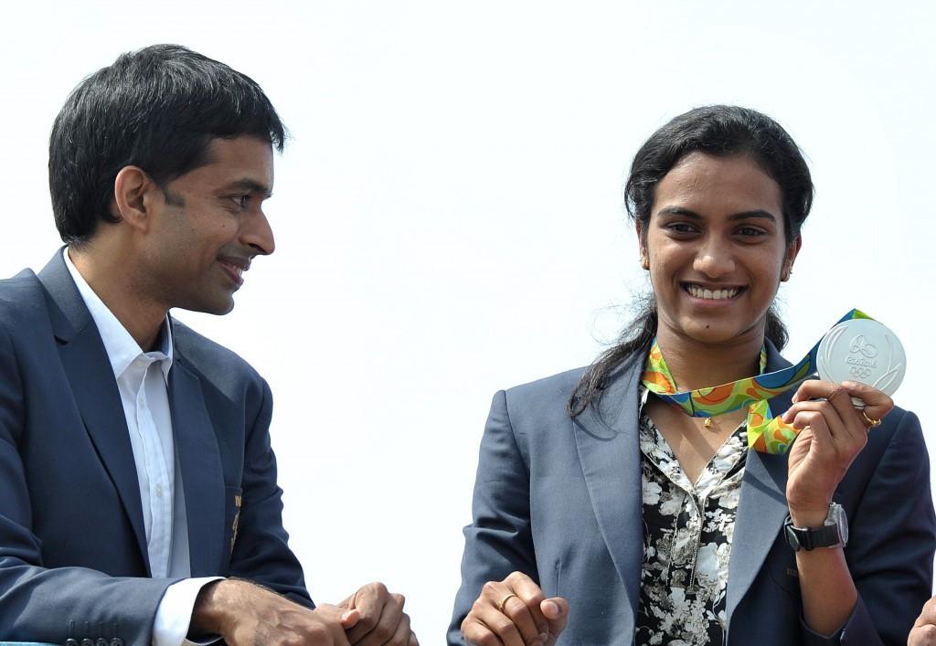 PV Sindhu was one of India's two medallists at the Rio 2016 Olympic Games ©Getty Images