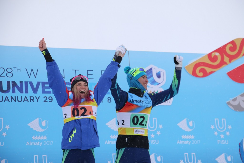 The home nation also tasted success today in the cross-country skiing mixed team sprint final ©Almaty 2017