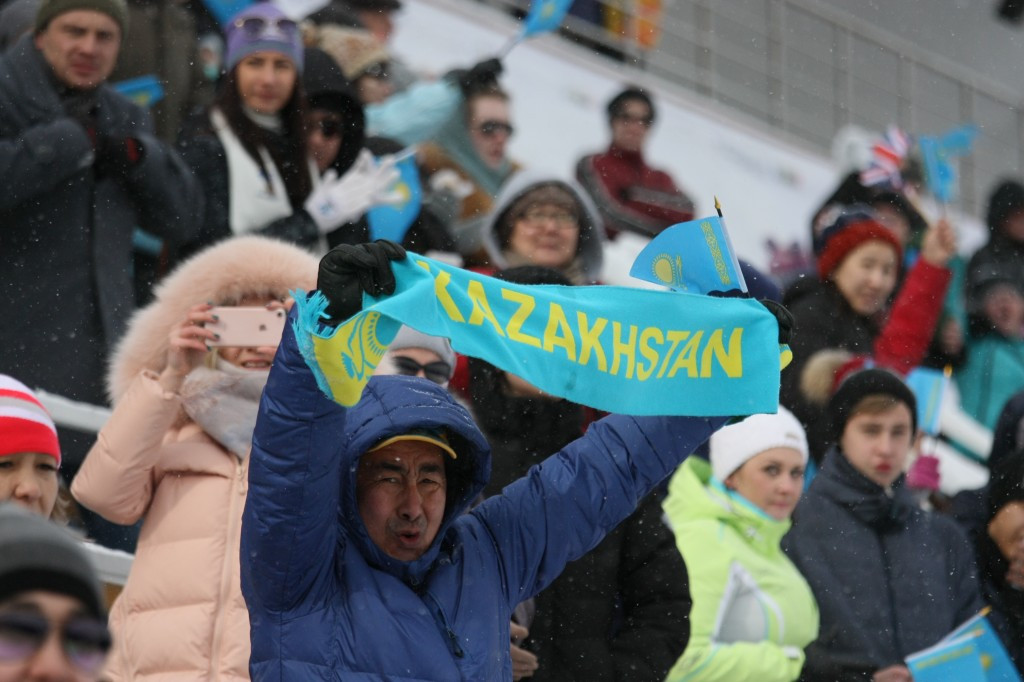 
Kazakhstan will be hoping to give their fans even more to cheer about when action continues tomorrow ©Almaty 2017