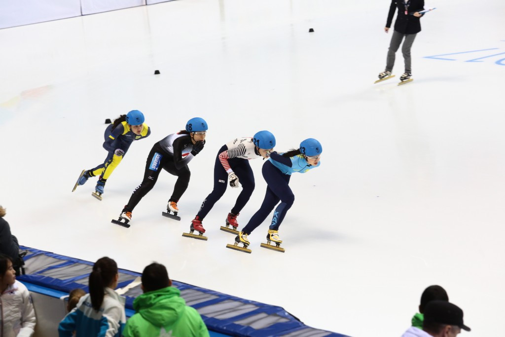 It was the first day of short track speed skating action at the 2017 Winter Universiade ©Almaty 2017