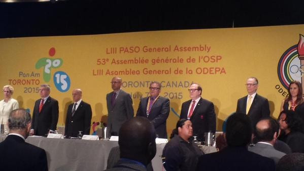 Athlete quota places has dominated discussions at today's PASO General Assembly ©Twitter