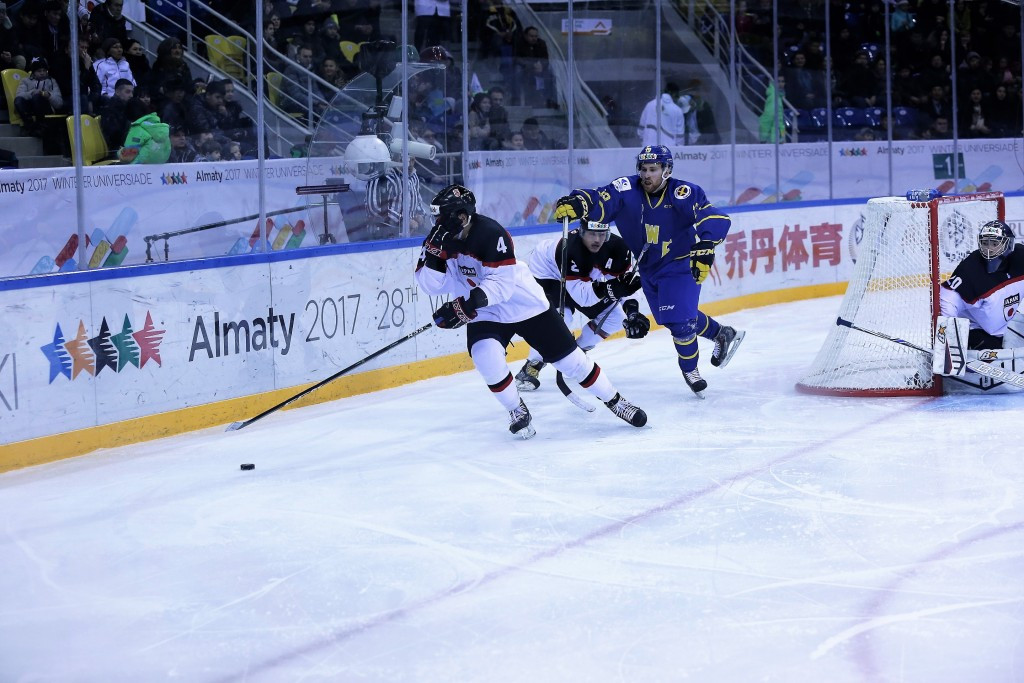 Japan lost 5-4 to Sweden in the seventh-place play-off of the men's ice hockey competition ©Almaty 2017