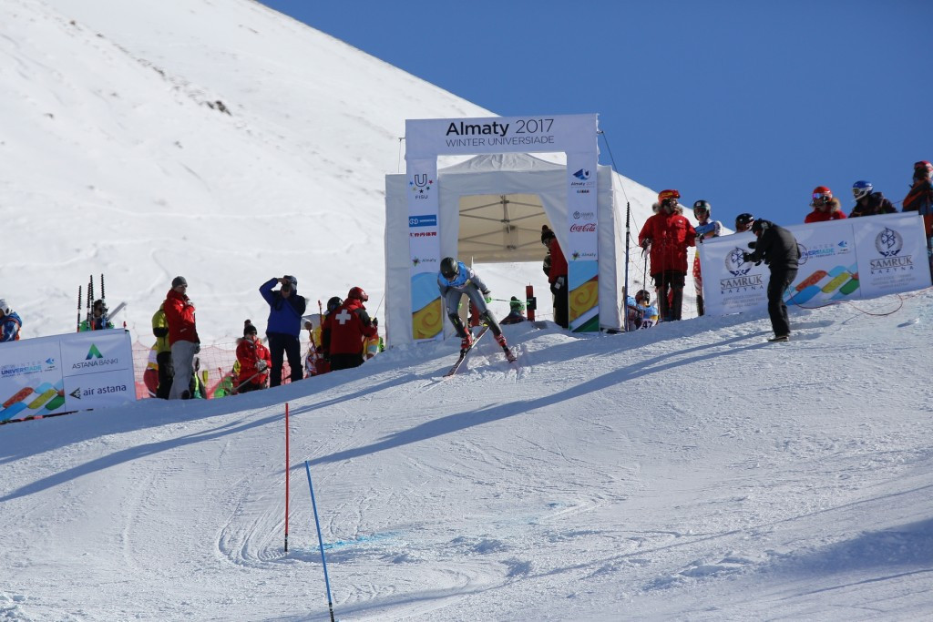 Alpine skiing was one of six sports to conclude on the penultimate day of action, with the men’s slalom event taking place ©Almaty 2017