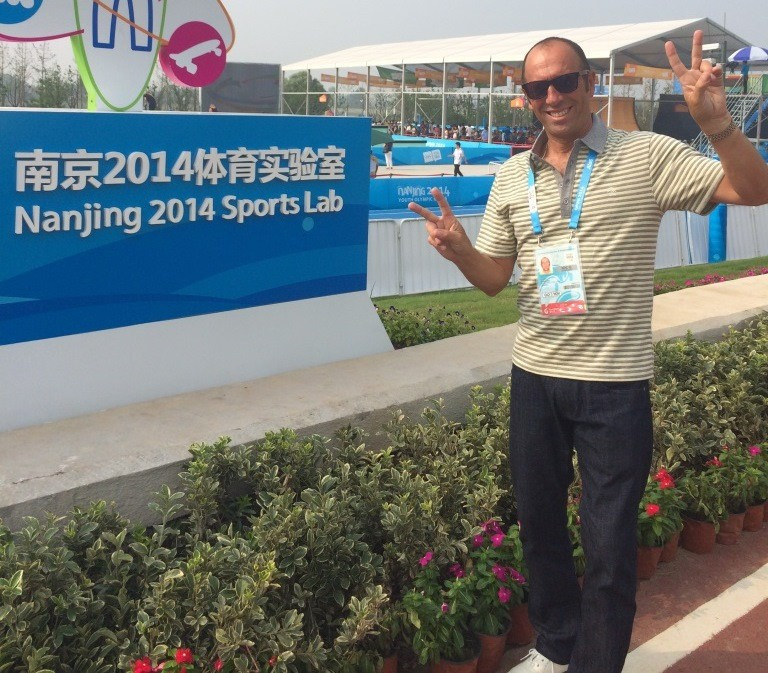 Fernando Aguerre, pictured at last year's Summer Youth Olympic Games in Nanjing, sees acceptance at Lima 2019 as another boost for the sport on the road to eventual Olympic inclusion ©ISA