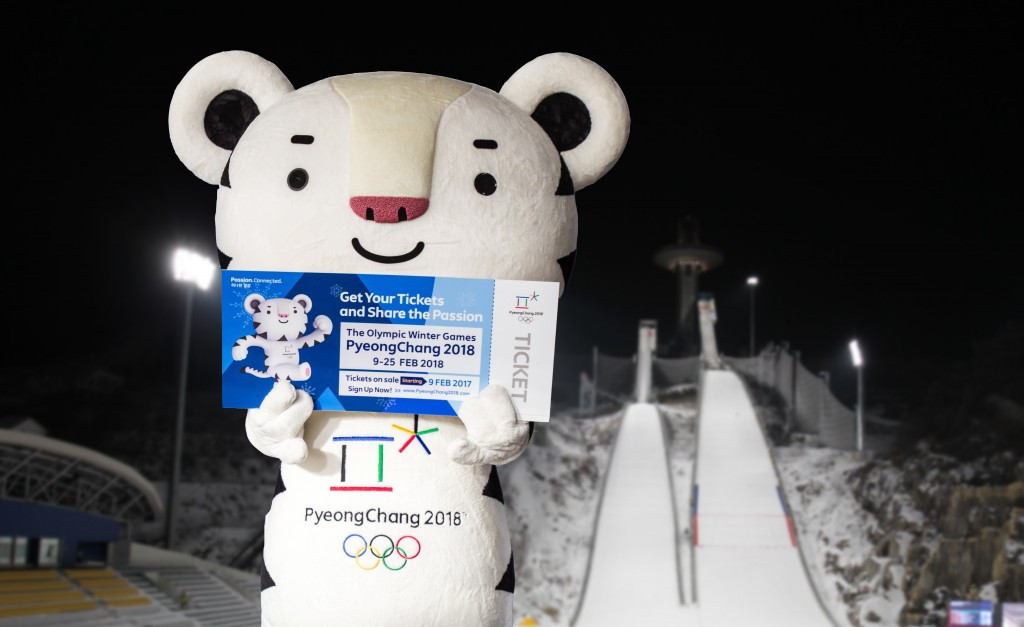 Pyeongchang 2018 tickets set to go on sale