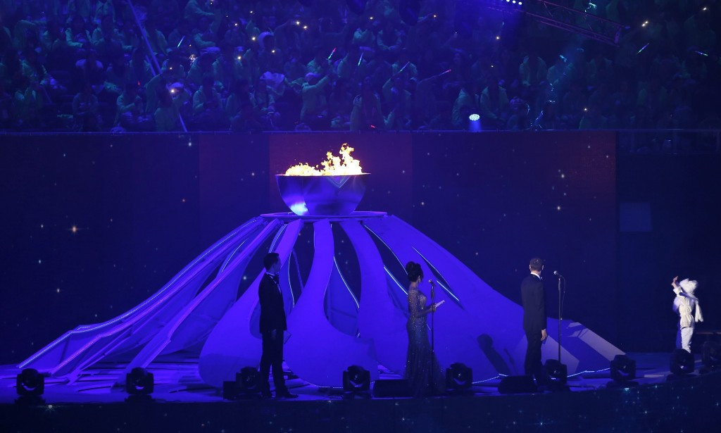 Almaty 2017 officially came to an end when the Winter Universiade flame was extinguished ©Almaty 2017