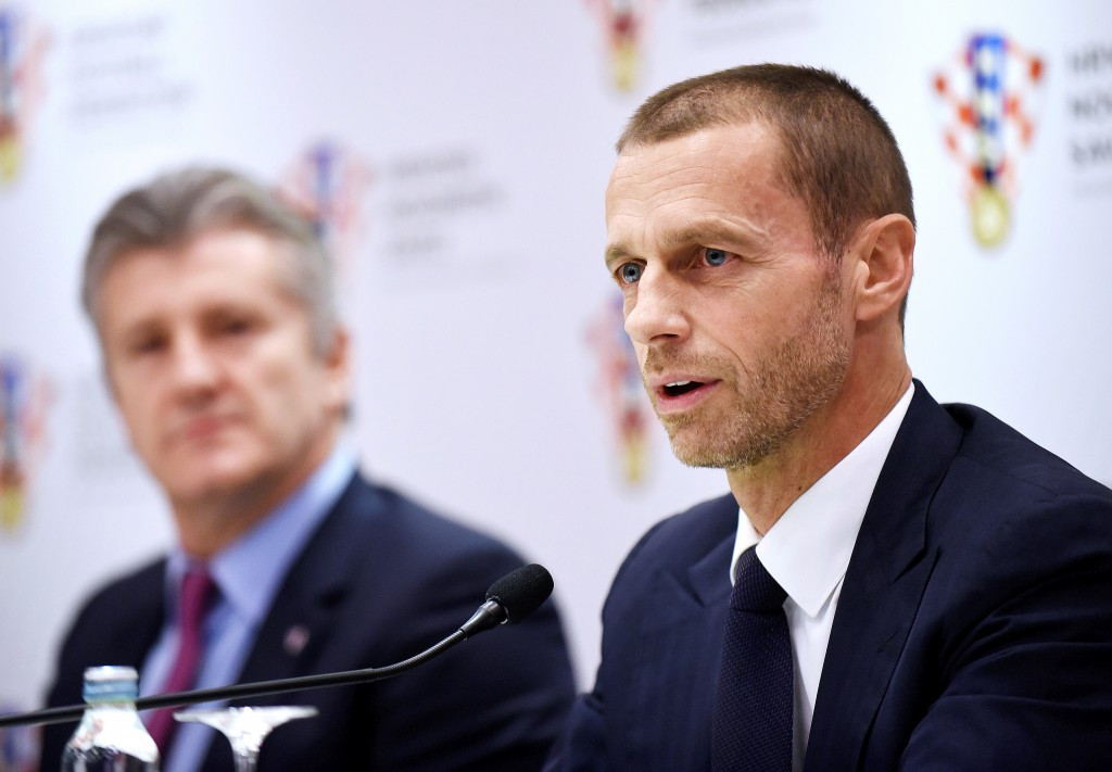 UEFA President Aleksander Čeferin led the reform process ©Getty Images