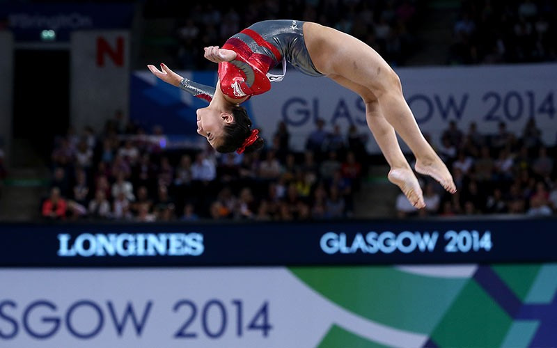 Longines were also a sponsor of the Glasgow 2014 Commonwealth Games ©Longines