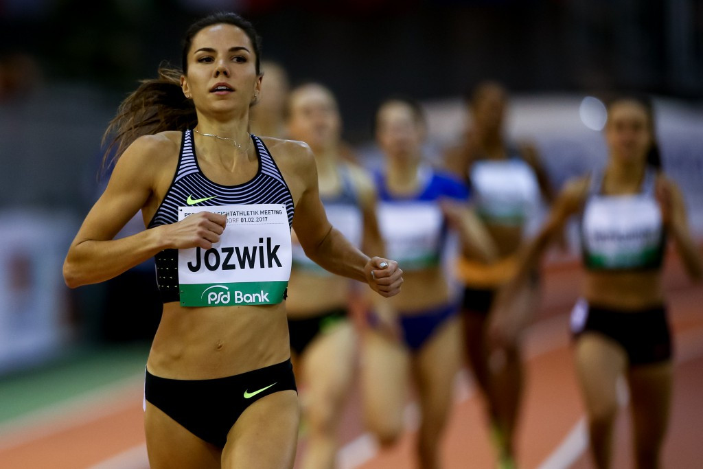 Olympic 800m finalist Joanna Jozwik will be looking to perform strongly on home soil ©Getty Images