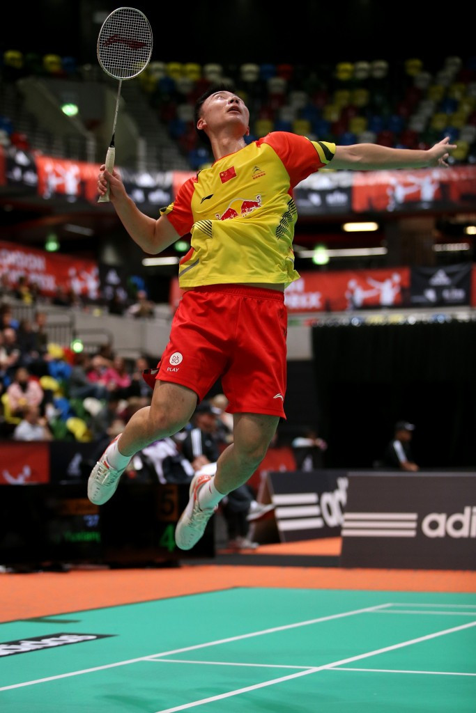 Huang Yuxiang was one of the seeds in the men's singles to be knocked out ©Getty Images