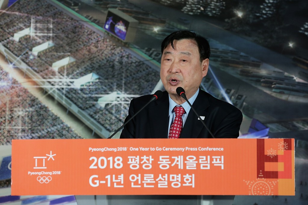 Pyeongchang 2018 President Lee Hee-beom had initially hoped to have the budget approved by October or November last year ©Getty Images