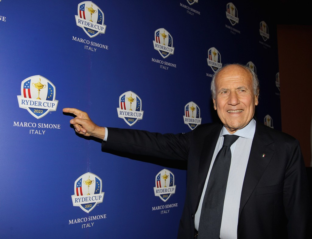 Federgolf President Franco Chimenti has refused to give up on hosting the 2022 Ryder Cup ©Getty Images