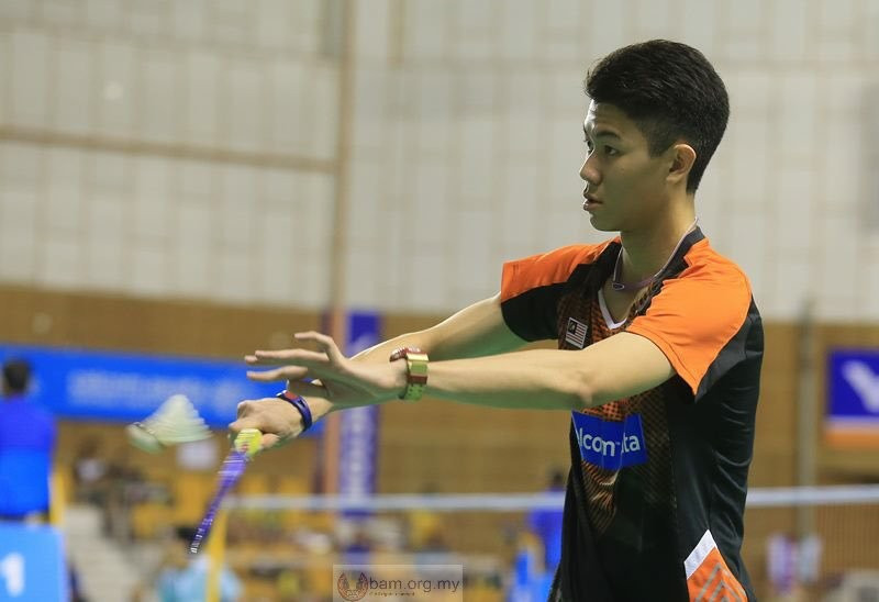 Lee Zii Jia produced a huge upset in the men's singles draw today ©Twitter
