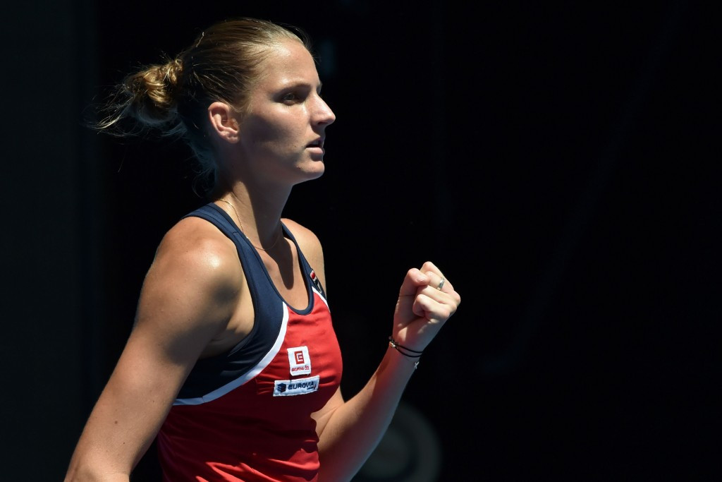 Karolina Pliskova will take her place in the Czech team ©Getty Images 