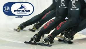 Action began today at the ISU Short Track World Cup event in Minsk ©Skating Canada