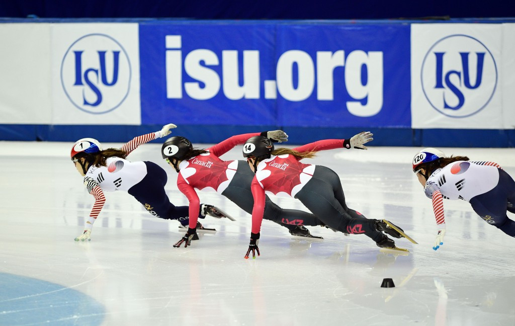 The event in Minsk is the final leg of the ISU Short Track World Cup season ©Getty Images