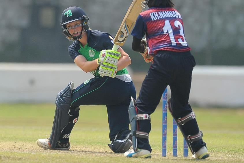 Ireland gave their hopes of reaching the super six stage a boost with victory over Thailand ©ICC