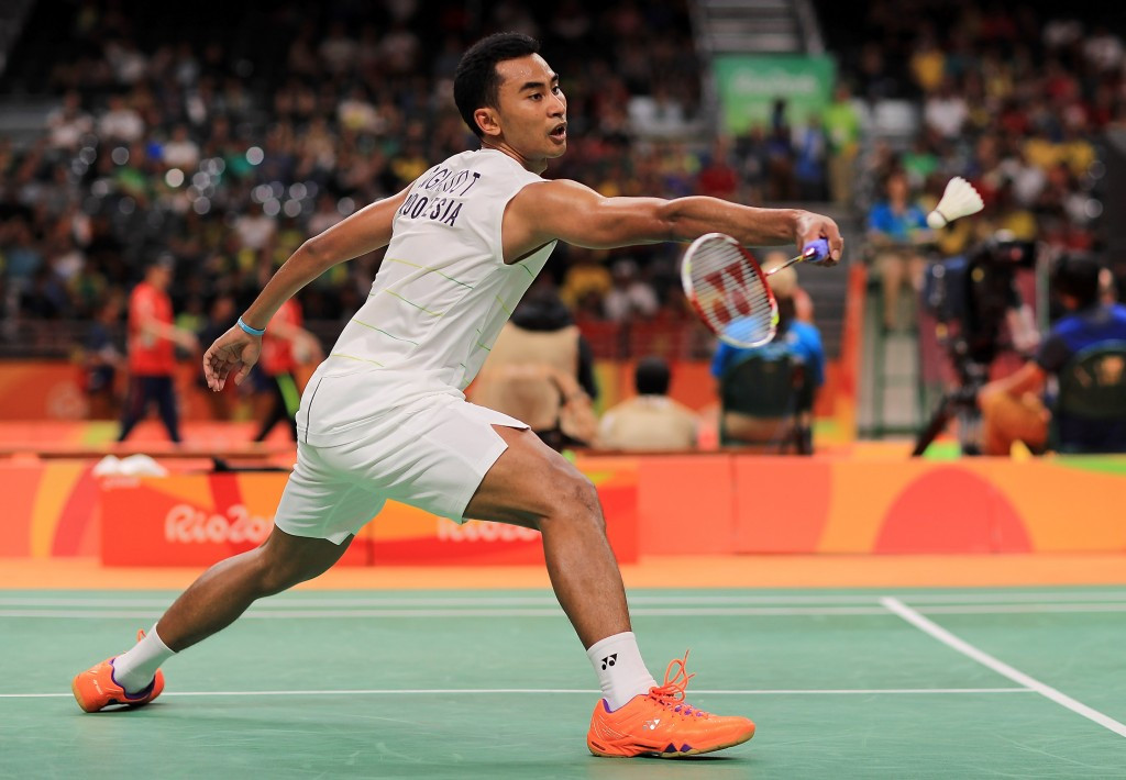 Tommy Sugiarto will hope to disappoint home fans in the men's final ©Getty Images