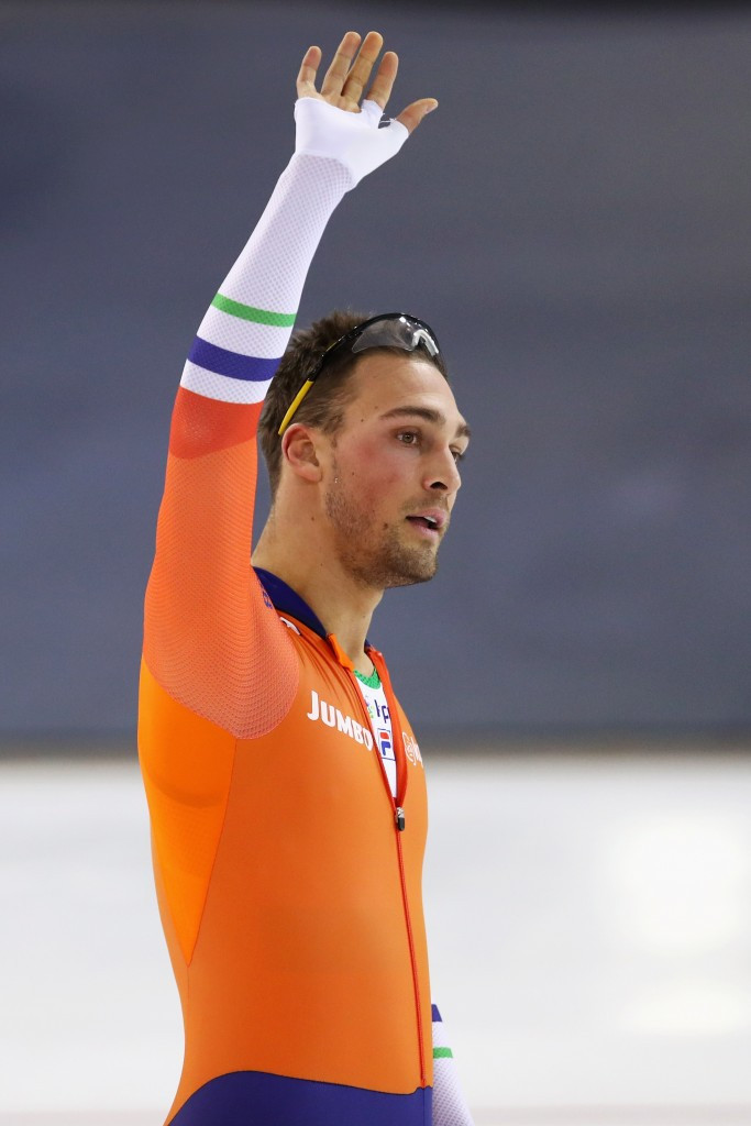 Kjeld Nuis claimed Dutch gold in the men's 1,000 metres ©Getty Images