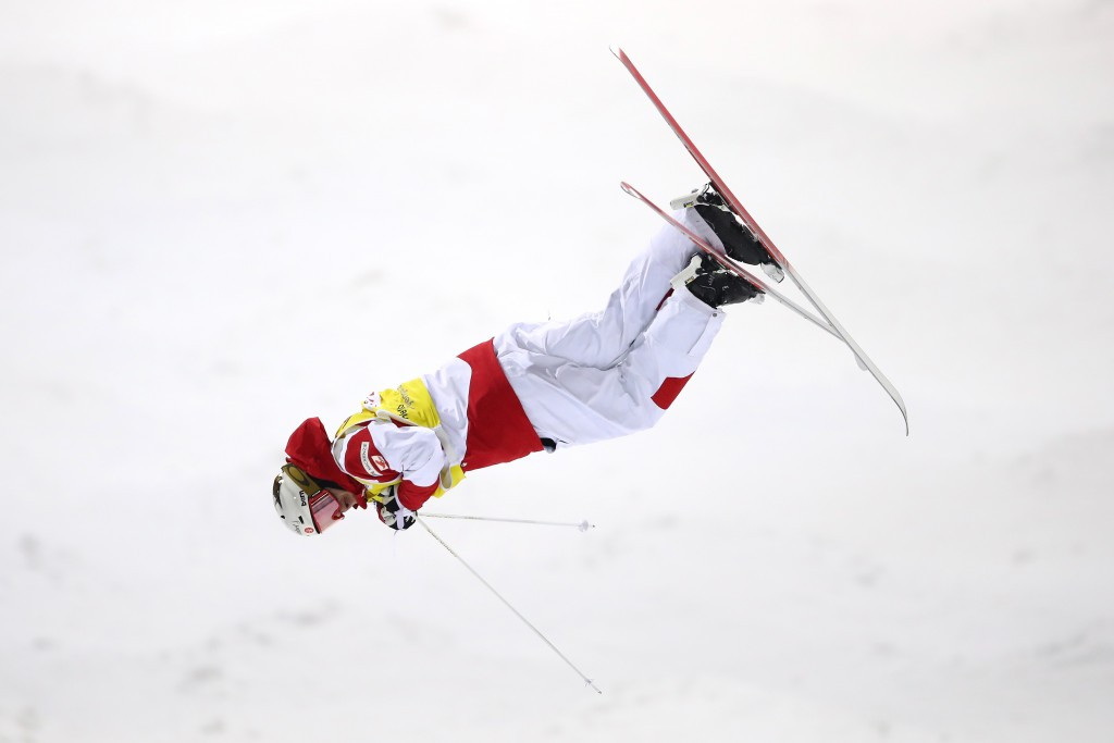 Mikael Kingsbury of Canada won the men's moguls World Cup event at Bokwang ©Getty Images