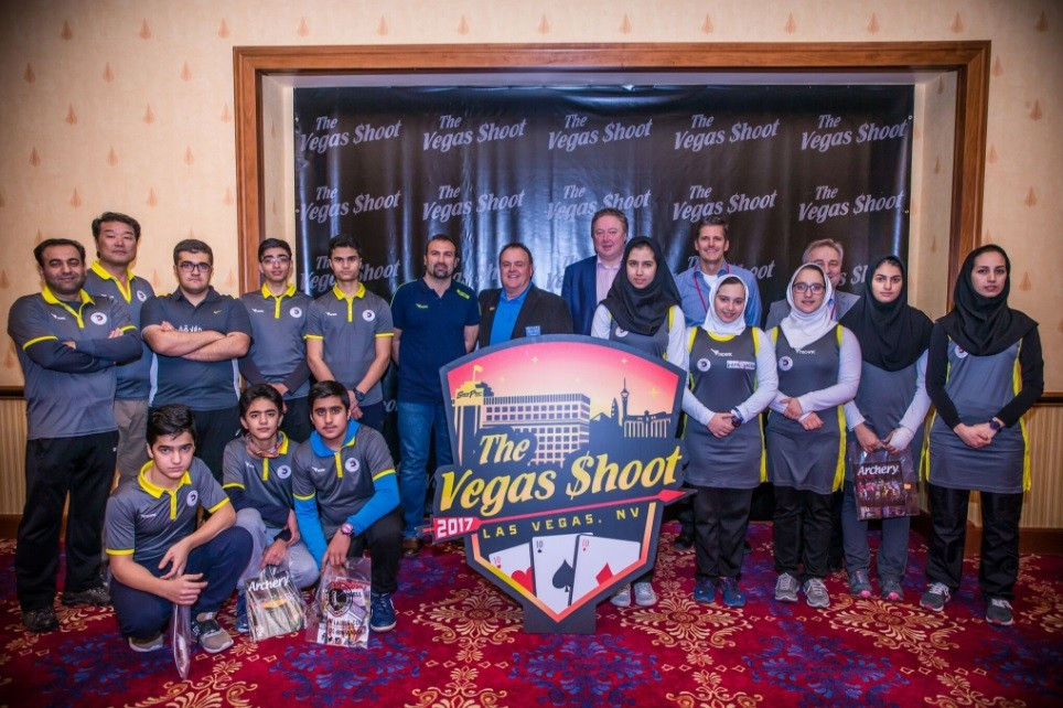 Iranian team reach Las Vegas for Indoor Archery World Cup but two members absent
