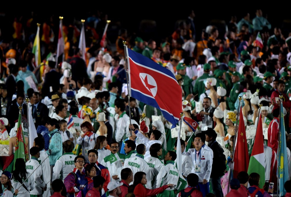 North Korean athletes participated at the Incheon 2014 Asian Games ©Getty Images