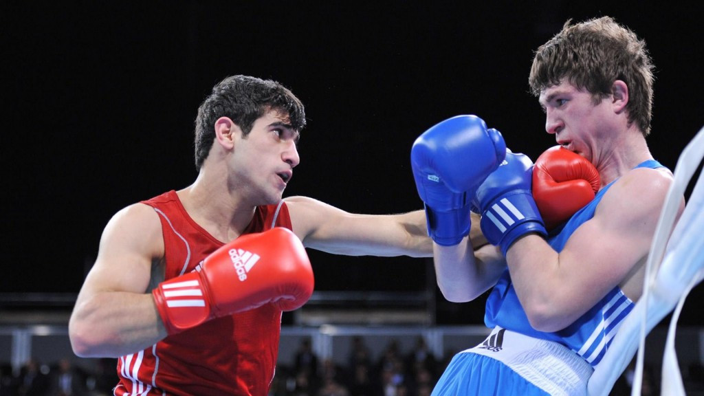The Baku 2015 boxing test event continued with a number of memorable bouts in the Crystal Hall, including victory for France’s Samuel Kistohurry in the bantamweight division ©Baku 2015