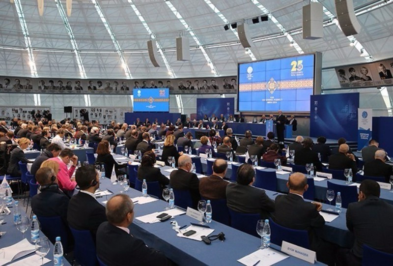 Minsk was awarded the European Games at the 2016 EOC General Assembly in the city ©EOC