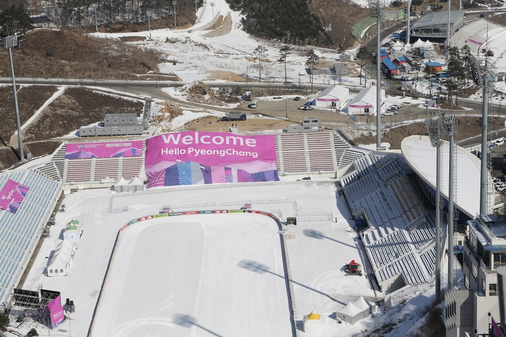 Pyeongchang is set to host a Ski Jumping World Cup for the first time ©Getty Images