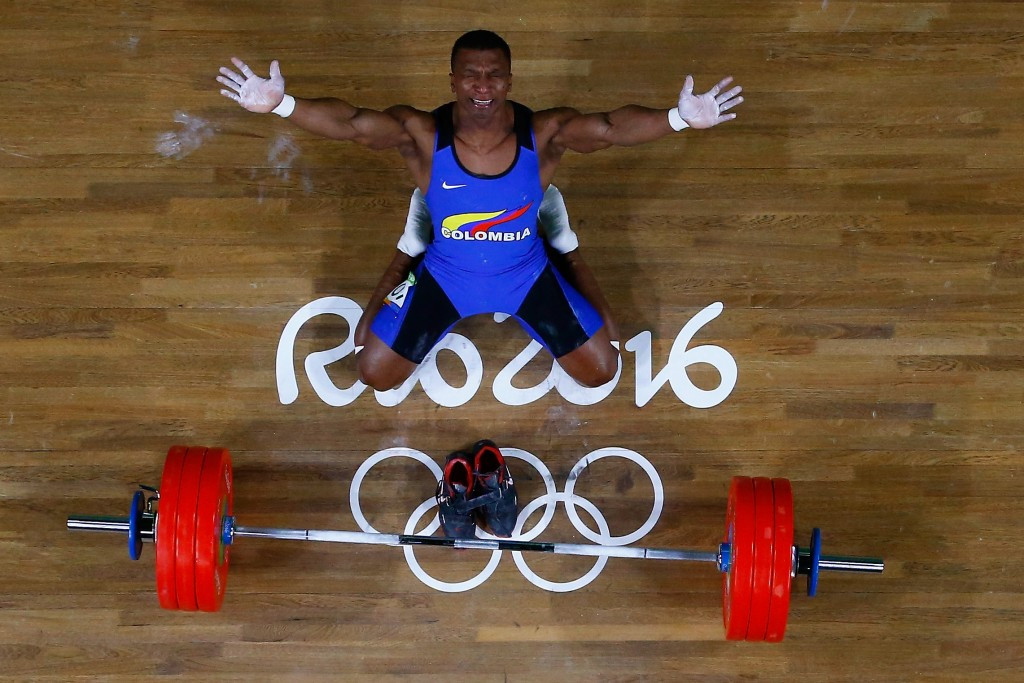 Óscar Figueroa won Olympic gold for Colombia at Rio 2016 ©Getty Images
