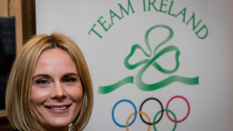 New Olympic Council of Ireland President Sarah Keane has persuaded Sports Minister Shane Ross to restore funding ©OCI