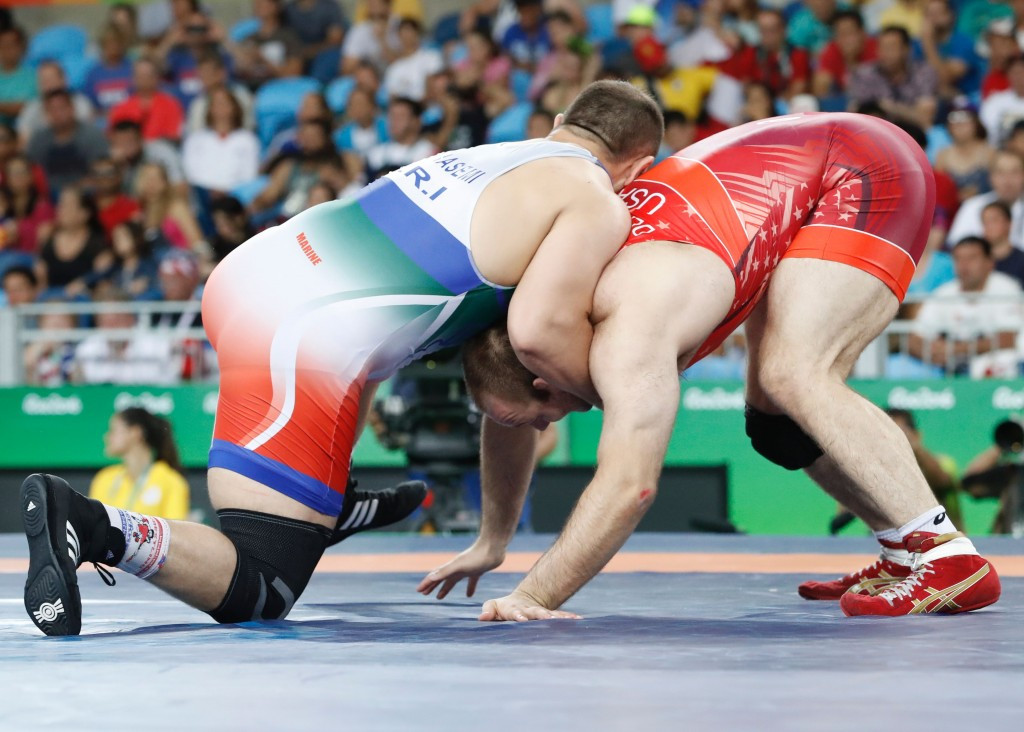 Iran and the United States could compete on the mat, depending on their group results ©Getty Images