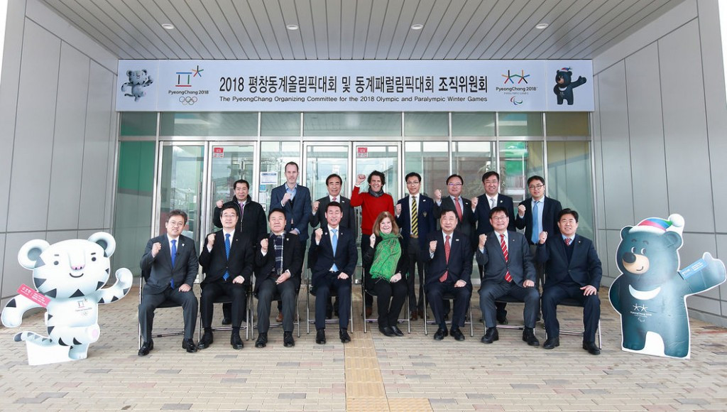 National Assembly Commission visit Pyeongchang 2018 headquarters