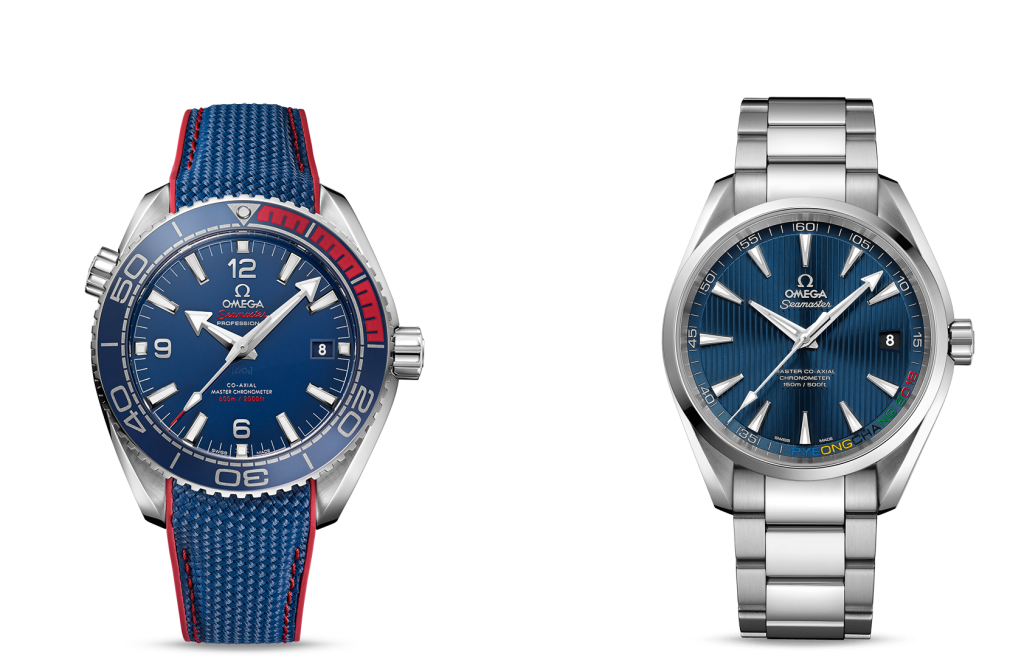 Omega have now released two limited edition watches for the Games ©Omega
