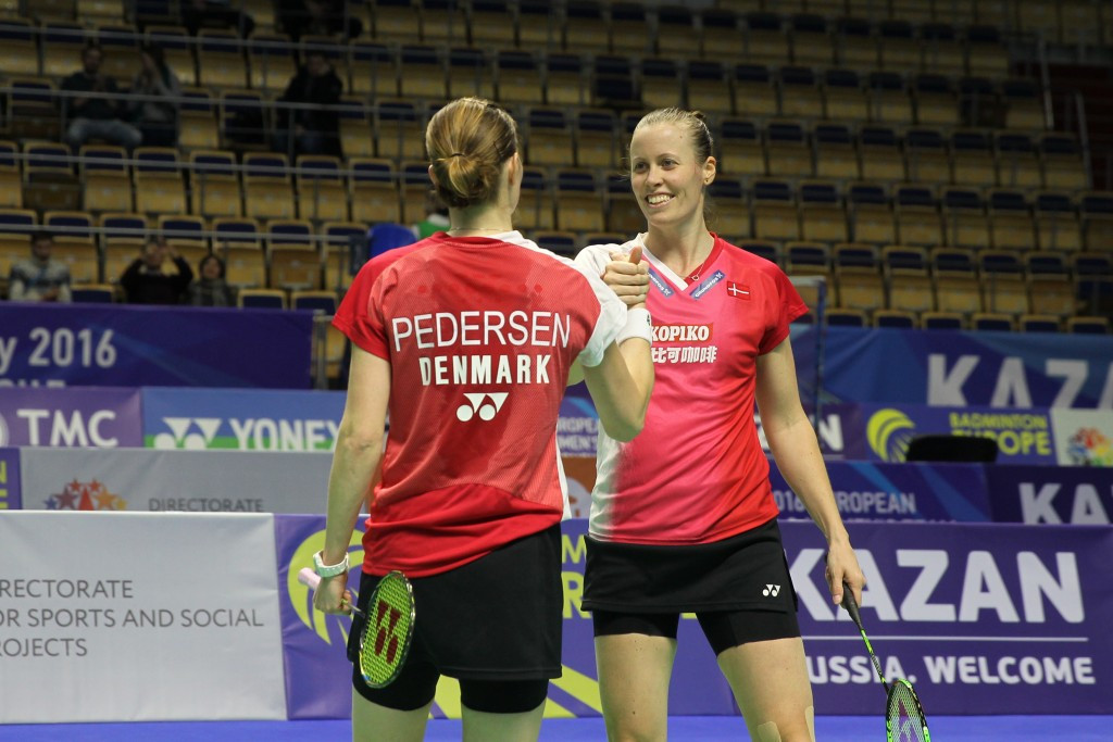 Denmark defeated England in the final in Leuven two years ago ©Badminton Europe