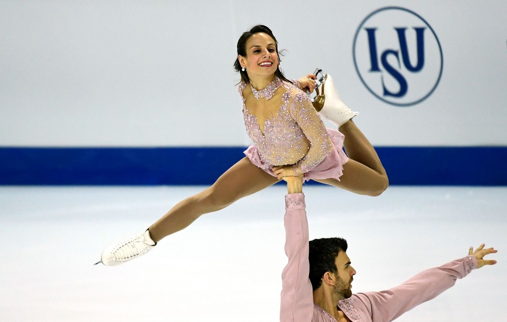 Meagan Duhamel and Eric Radford are the reinging world pairs champions ©Getty Images