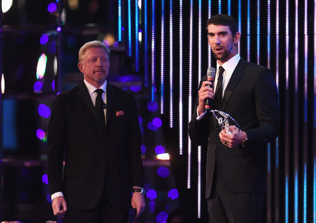 Michael Phelps earned the Comeback of the Year honour ©Getty Images
