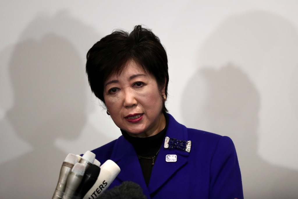 Tokyo Governor Yuriko Koike is among the people who have criticised the female membership policy at the Kasumigaseki Country Club ©Getty Images